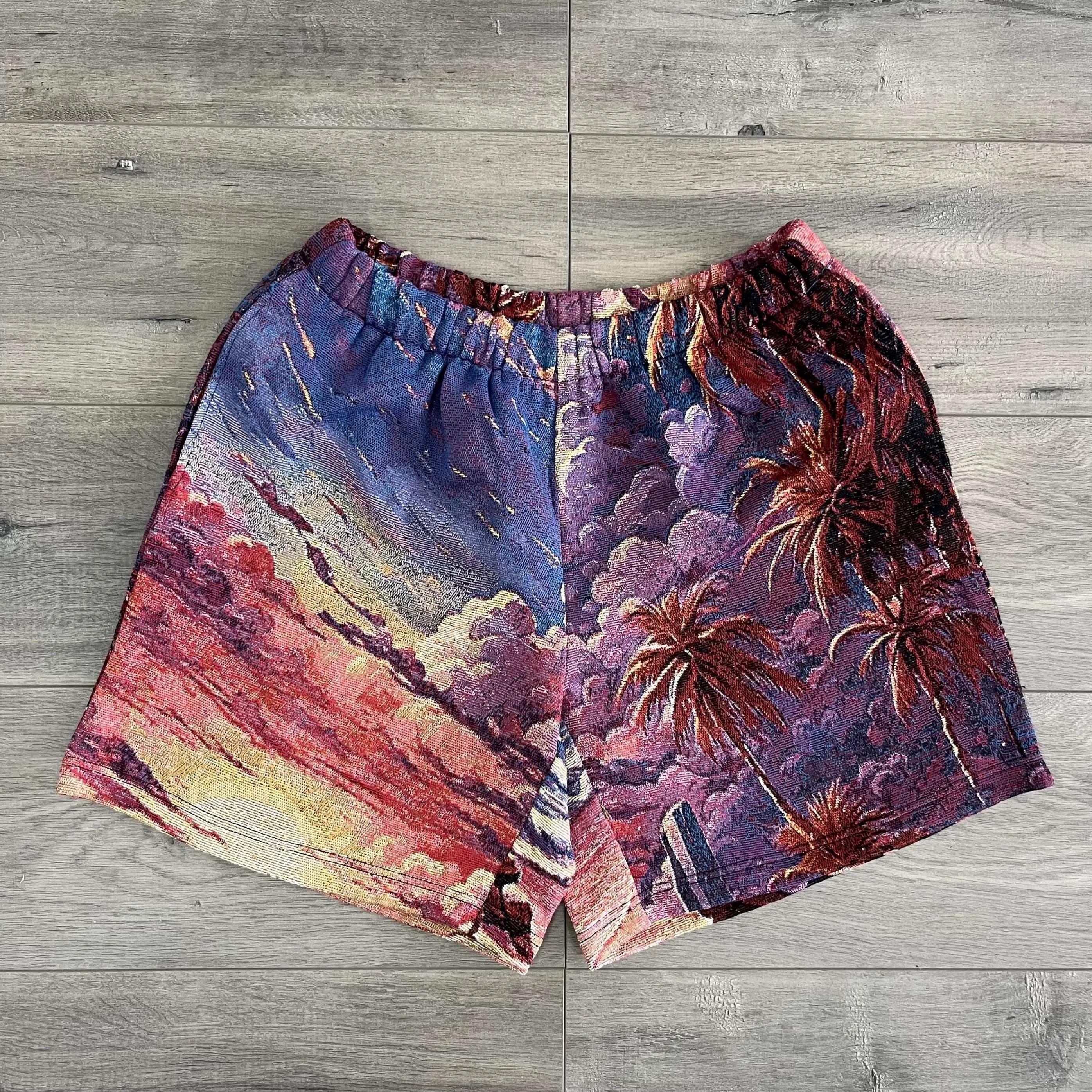 Unisex Tapestry Shorts, Beach Shorts, Summer Shorts, Summer