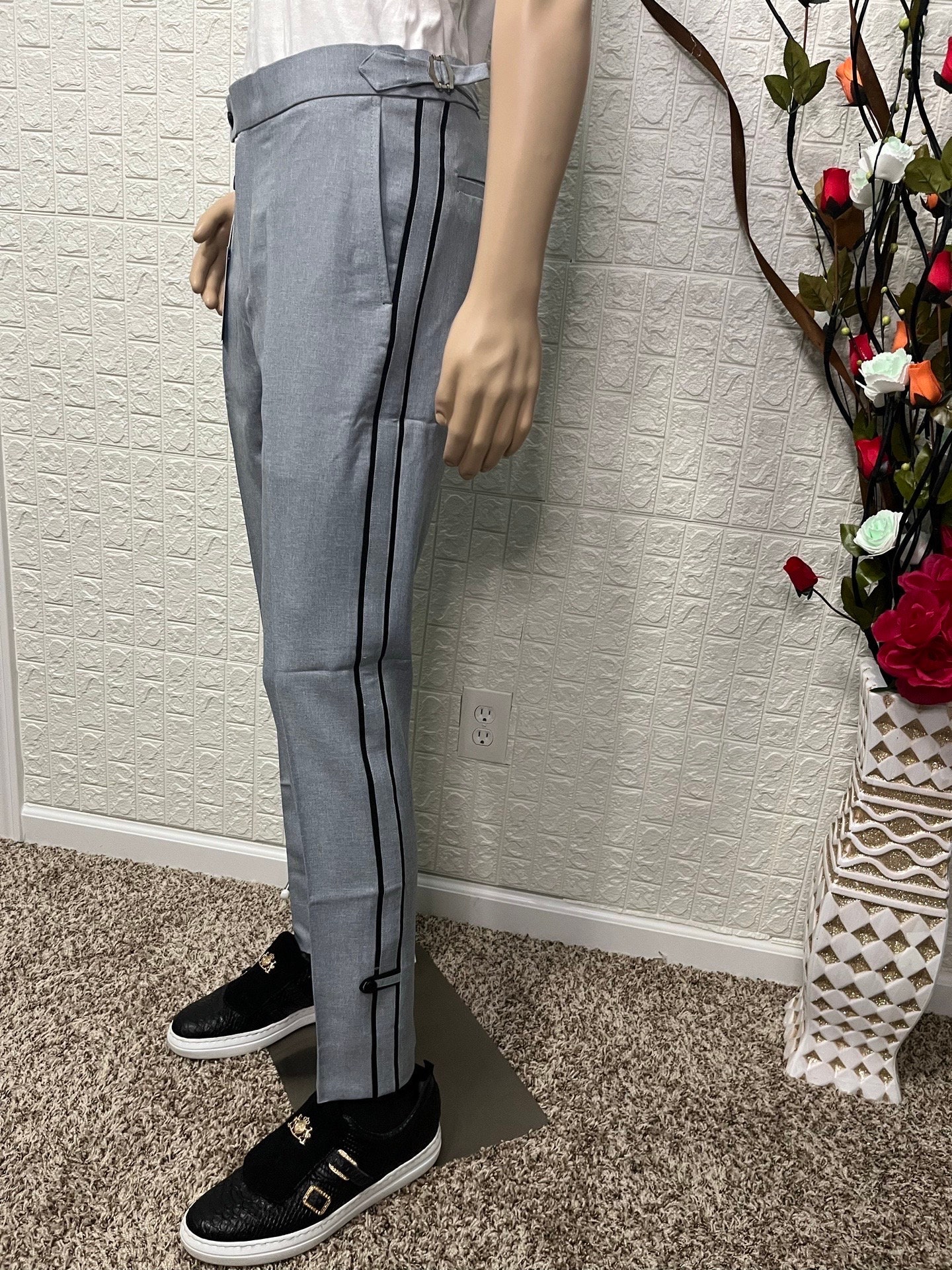 Beltless Mens Pants - Etsy