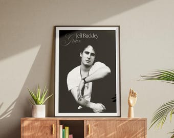 Jeff Buckley Grace Album Poster: 90s Music Decor (Digital Download)