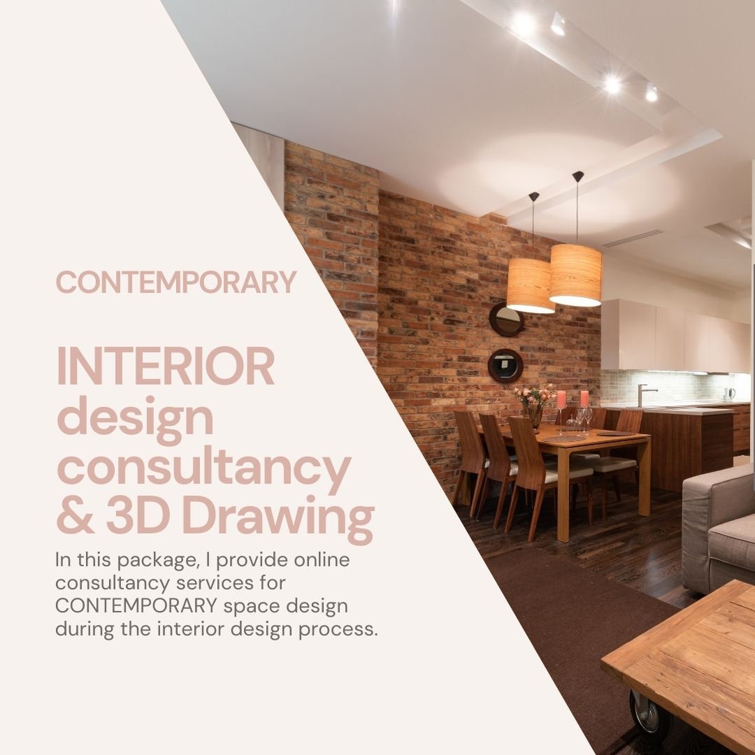 CONTEMPORARY House E-design Service, Furniture Consultancy, Online ...