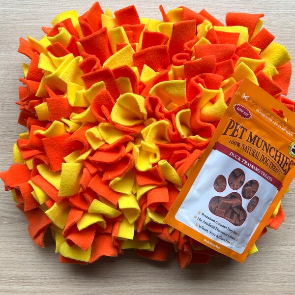 Medium Snuffle Mat / Treat Mat / Enrichment Activity / Gifts for Dogs / Slow Feeder / Dog  Training /Free natural dog treats