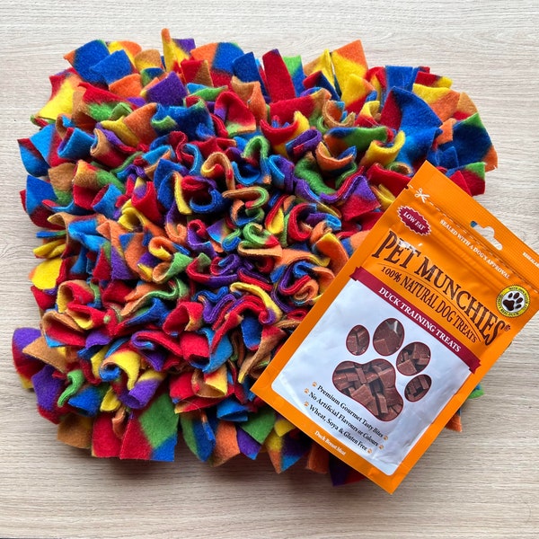 Medium Snuffle Mat / Treat Mat / Enrichment Activity / Gifts for Dogs / Slow Feeder / Dog  Training /Free natural dog treats