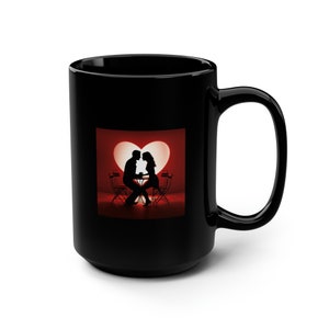 Black Mug, 15oz Love Mug 2
