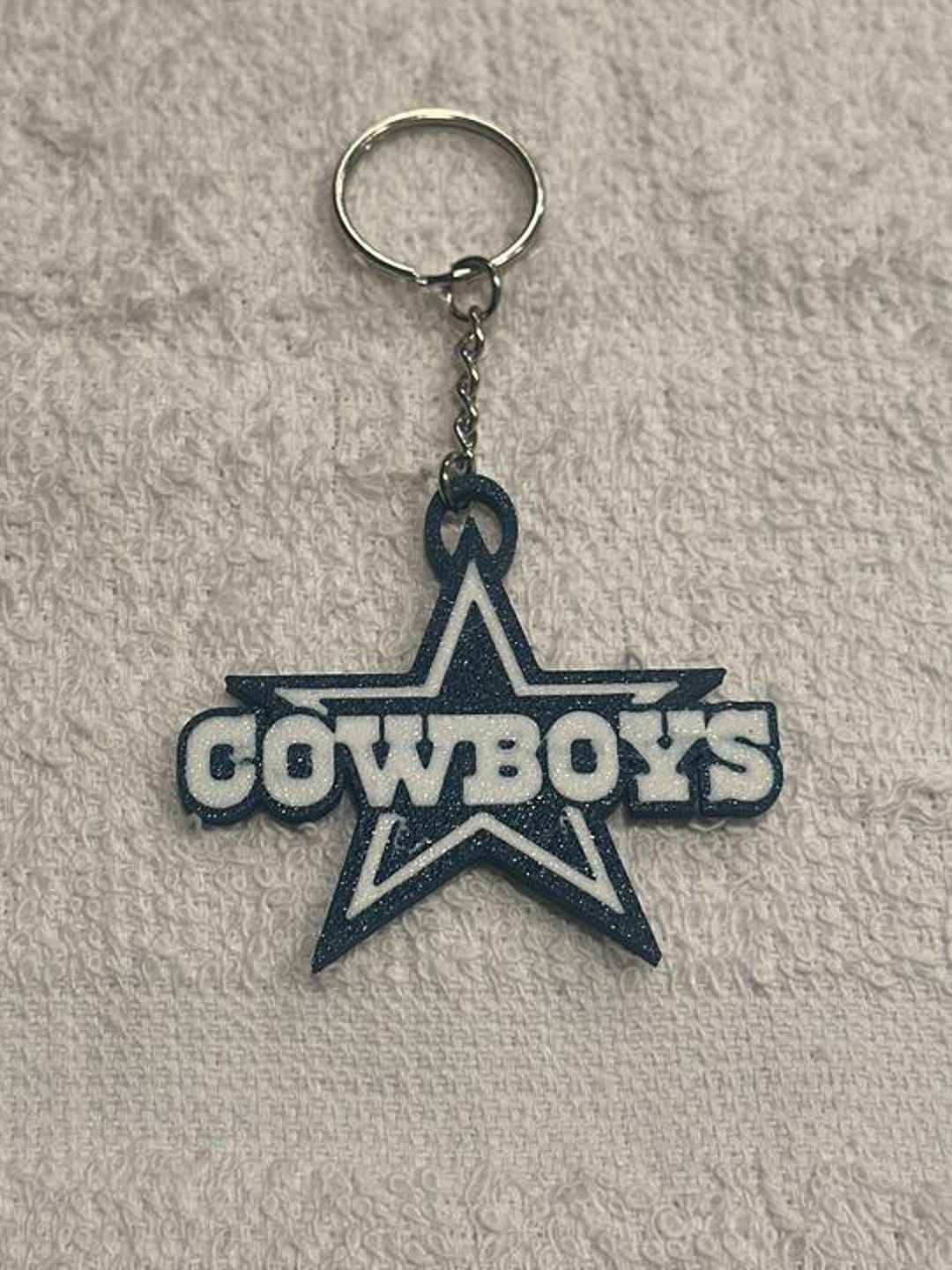 3d Printed Dallas Cowboys Keychain - Etsy Australia