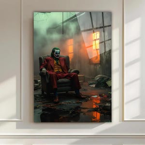 Joker Design Tempered Glass Wall Art - Wall Art - Decorazione murale Life of Tree - Stampa su vetro - Grande arte murale - Arazzi - Finestra colorata