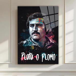 Pablo Design Tempered Glass Wall Art - Wall Art - Decorazione murale Life of Tree - Stampa su vetro - Grande arte murale - Arazzi - Finestra colorata