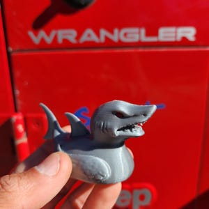 Shark Duck – 3D Printed Duck for Jeep Lovers & Duck Collectors