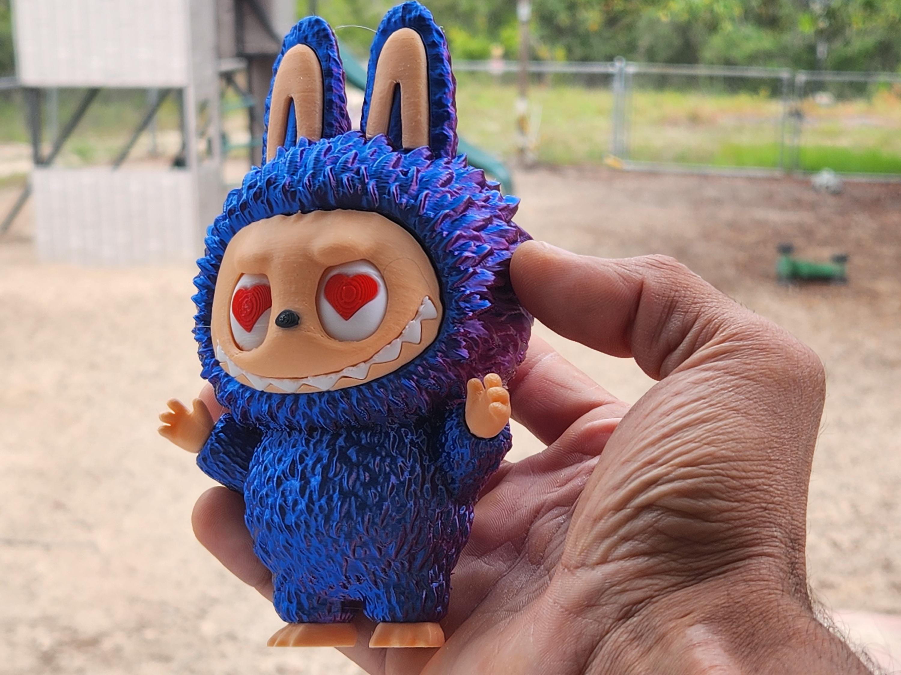 6" Any Color! Sitting or Standing Labubu-Inspired Buddy – Keychain Collectible
