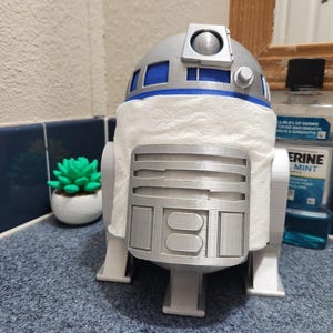Robot Droid Toilet Roll Holder – A Bathroom Buddy from a Galaxy Far, Far Away!