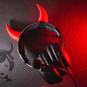 3D Printed Devil Horn Headphone Attachments – Gamer & Cosplay Ready!