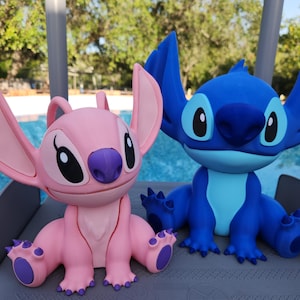 Rozmiar rzeczywisty 12" Stitch lub Angel – Fan Collectibles