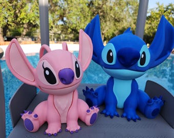 Life Size 12&quot; Stitch or Angel – Fan Collectibles