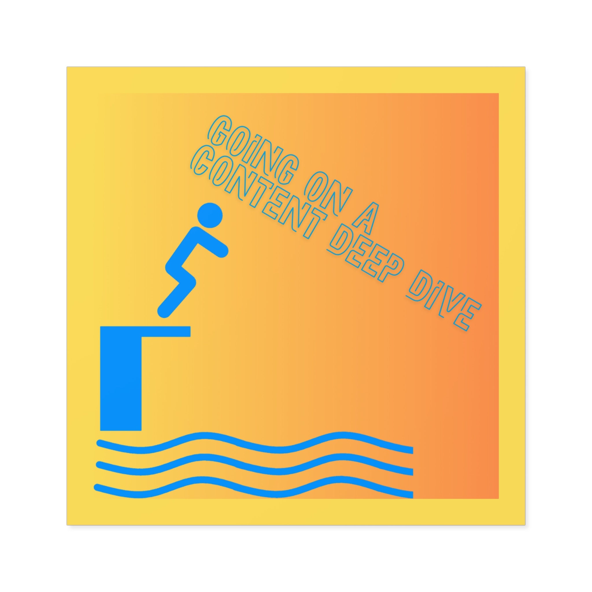 Content Deep Dive Sticker Etsy