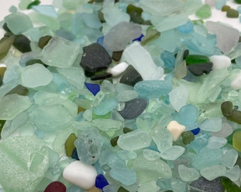 Rare Lake Erie Beach Glass - 1 Pound, Surf Tumbled