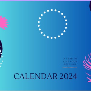 Wall Calender of 2024