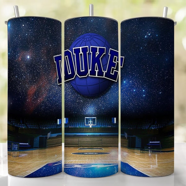 Duke Blue Devils 20 oz tumbler wrap Sublimation Designs 20 OZ Wrap, Digital, Download, Skinny, Straight, Wrap