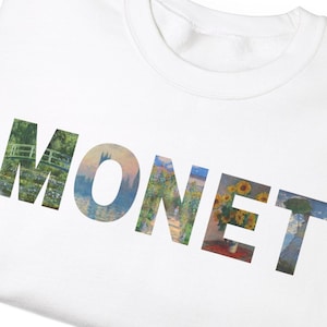 Claude Monet, Unisex, Crewneck, Sweatshirt, Jumper
