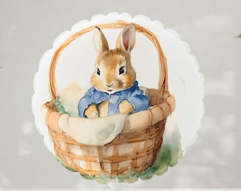 Peter Rabbit Balloon, Baby Shower Decor, Easter Party Supplies