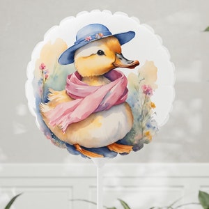 Balão (11 polegadas), decoração de chá de bebê Jemima Puddle Duck, suprimentos para festa inspirados em Beatrix Potter