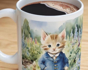 Vtg Royal Albert Tom Kitten Mug, From “the World of Beatrix Potter Vtg Royal Albert Tom Kitten Mug, From “the World of Beatrix Potter