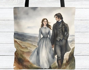 Wuthering Heights Tote Bag: Emily Bronte Book Lover Gift
