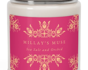 Edna St Vincent Millay, Poem Candle, Scented Soy Candle, 9oz, Gift, Poetry, Poet