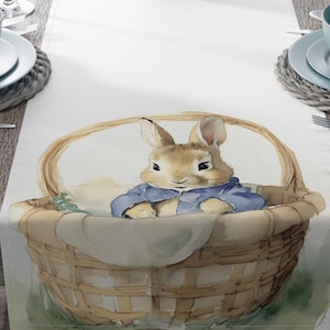 Peter Rabbit Inspired Table Runner, Beatrix Potter Baby Shower Decor ...