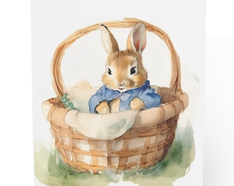 Peter Rabbit Baby Shower Thank You Cards, Beatrix Potter Stationery