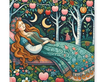 La Bella Addormentata nel Bosco: Decorazione da favola per la cameretta dei bambini