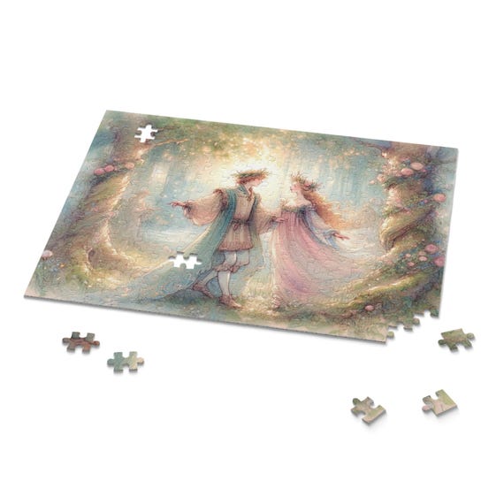 シェイクスピアパズル：真夏の夜の夢 ジグソーパズル（120、252、500