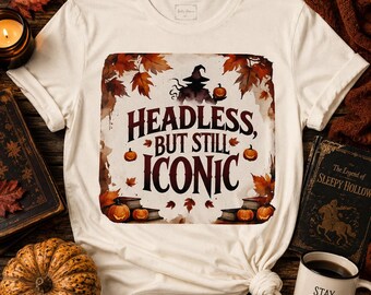 T-shirt ruiter zonder hoofd: Sleepy Hollow Gothic Humor Halloween-T-shirt