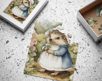 Mrs. Tiggy-Winkle Puzzle: Von Beatrix Potter inspiriertes 30-teiliges Puzzle