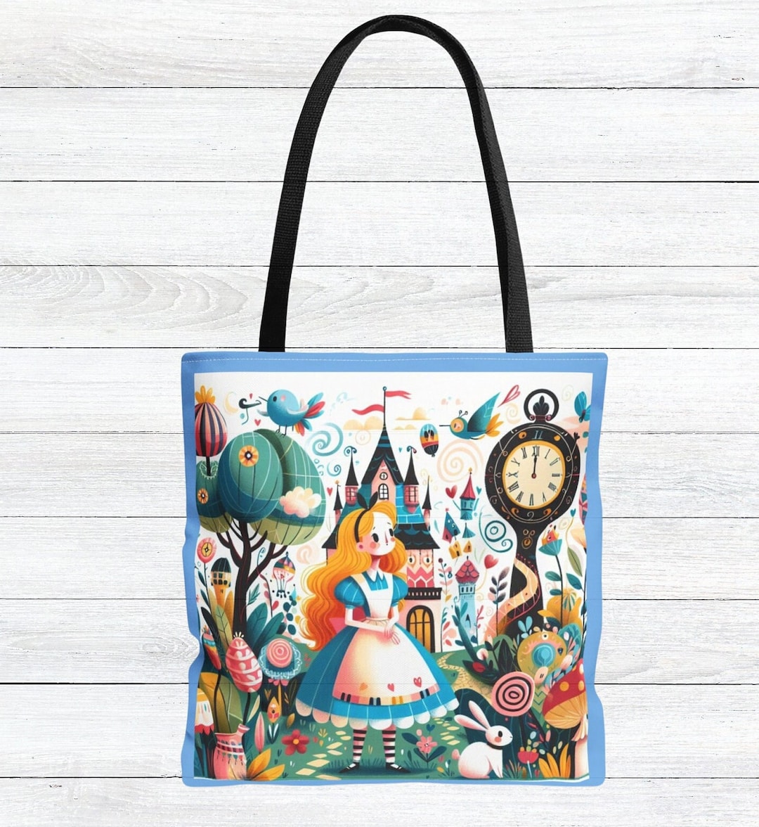 Sac fourre-tout Alice au pays des merveilles cartable