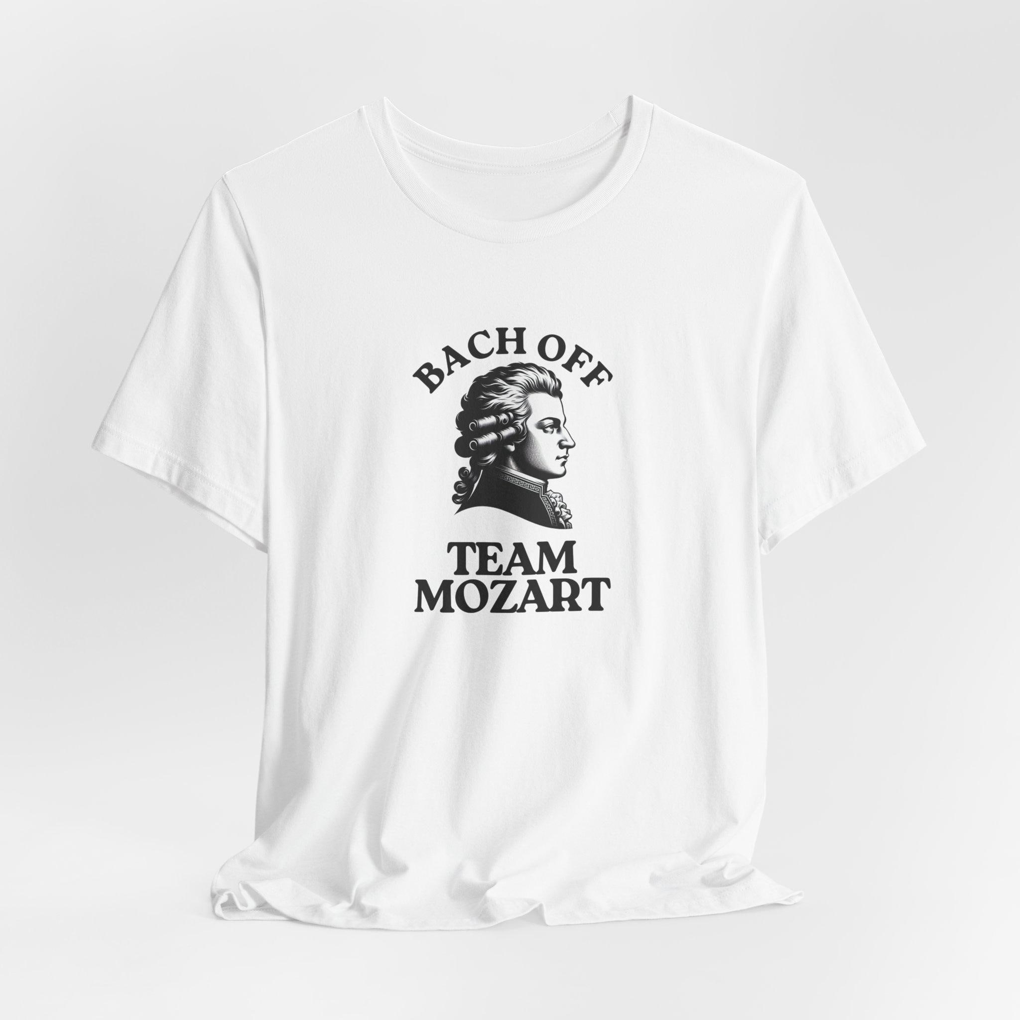 チーム・モーツァルトTシャツ：音楽愛好家への面白いギフト、バッハ 