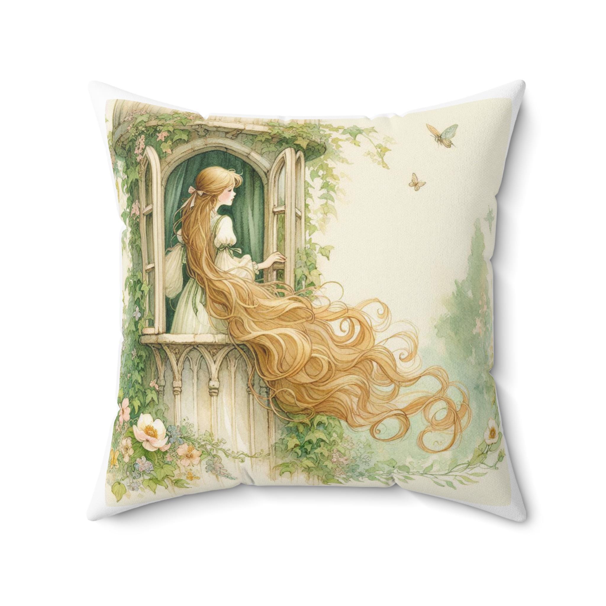OCCASION Coussin Tête Princesse Raiponce DISNEY STORE Raiponce Cous Visage 42 Cm Disneyshop Collection