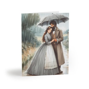 Piccole Donne, Louisa May Alcott, Biglietti d'auguri (8, 16 e 24 pezzi), Cancelleria, Scrittore, Lettore, Letteratura, Regalo, Vuoto
