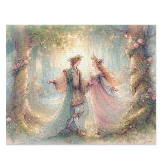 シェイクスピアパズル：真夏の夜の夢 ジグソーパズル（120、252、500