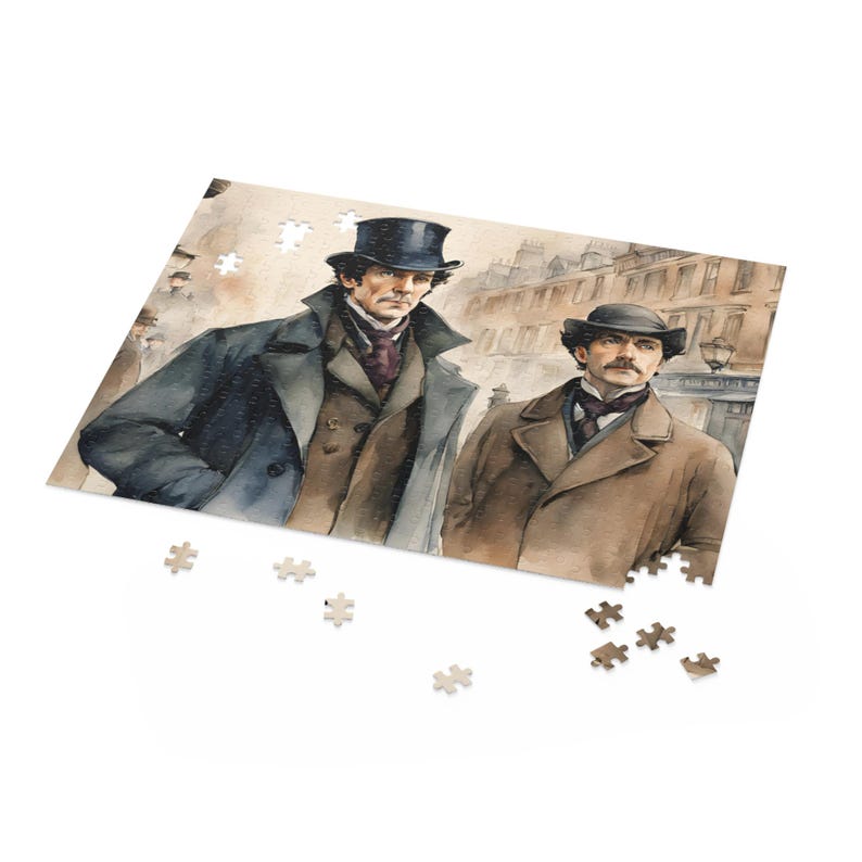 Sherlock Holmes Puzzle Mystery Jigsaw for Adults & Families Etsy
