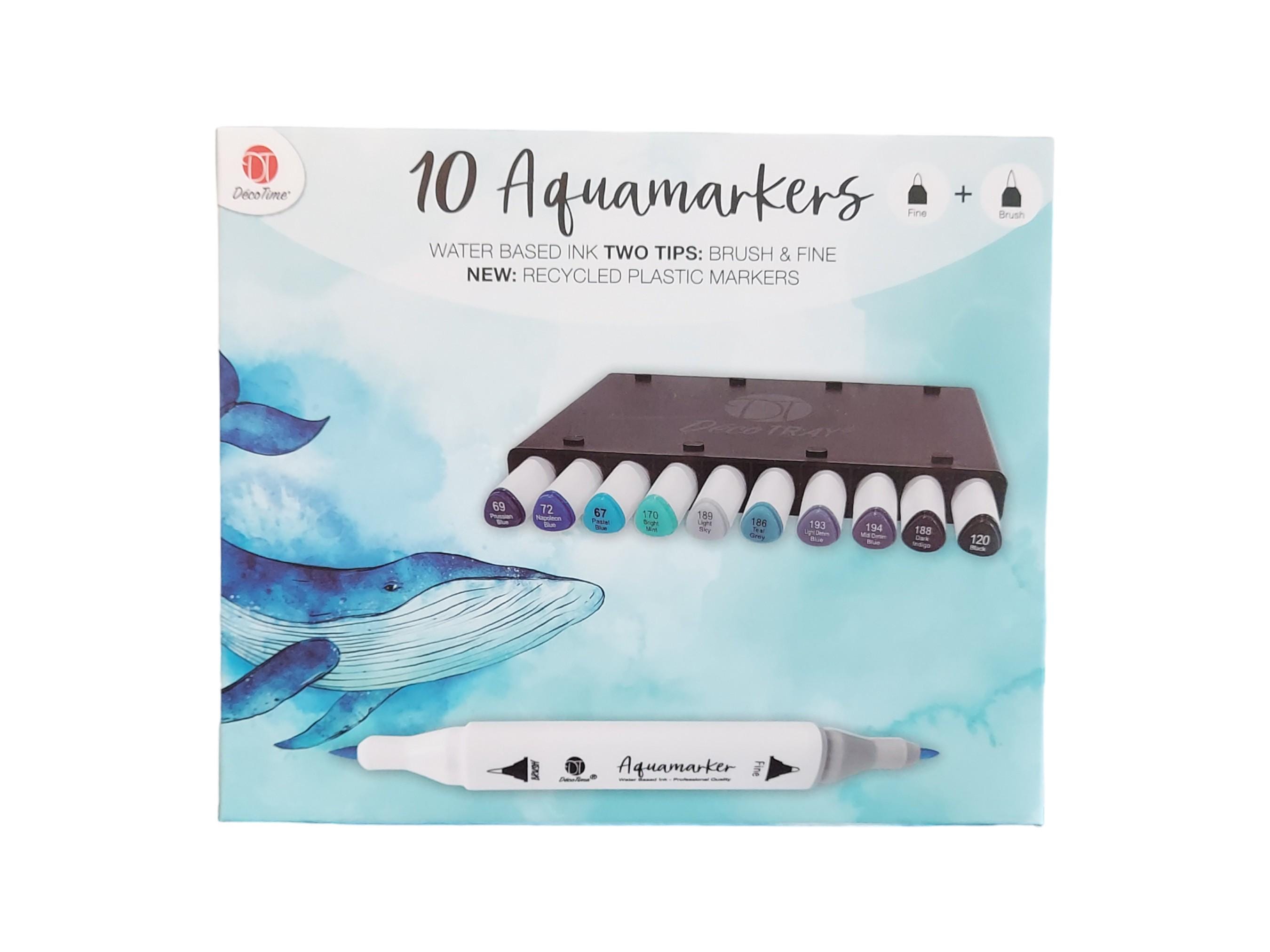 Décotime Twinmarkers Decotime Crafts Aqua Markers Deco Time Pack