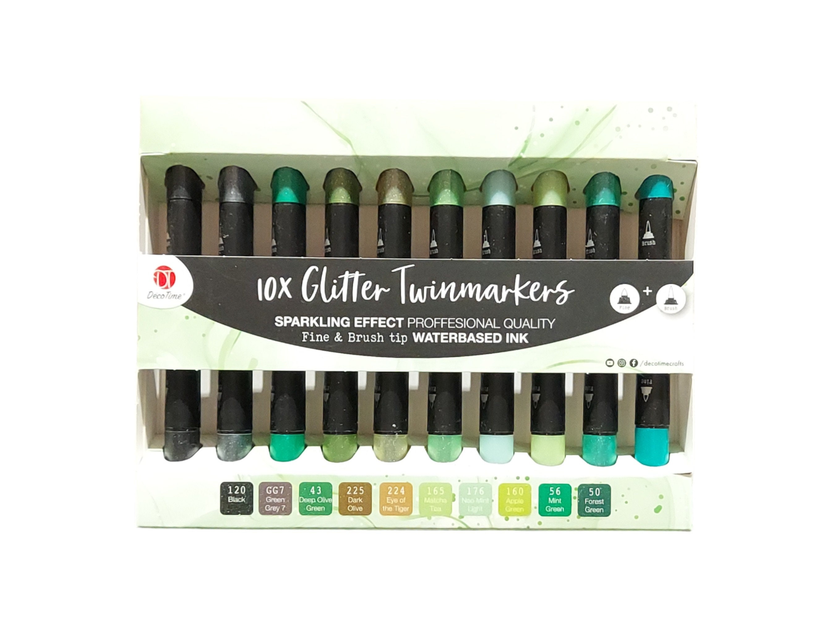 B&m Aqua Pens Aqua Markers Decotime Aqua Markers 50pk Kids