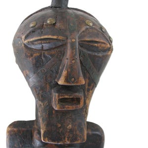 Songye Kifwebe statue H 61 cm wood DRC Congo African art ethnic tribal art Vintage African sculpture wood handmade