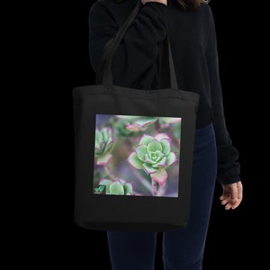 Kleine Tragetasche aus Bio-Baumwolle – Umweltfreundlich, wiederverwendbar, Naturstil – Zero Waste Geschenk auf Anfrage bedruckt