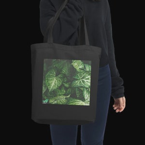 Kleine Tragetasche aus Bio-Baumwolle – Umweltfreundlich, wiederverwendbar, Naturstil – Zero Waste Geschenk auf Anfrage bedruckt