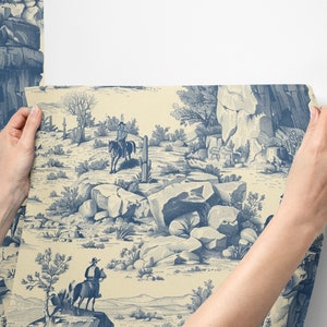 Western Cowboy Horse Wallpaper, Tapete Kinderzimmer, Babyzimmer Deko Kinderzimmerdeko, Babygeschente Wanddeko Dekoration: The Milt