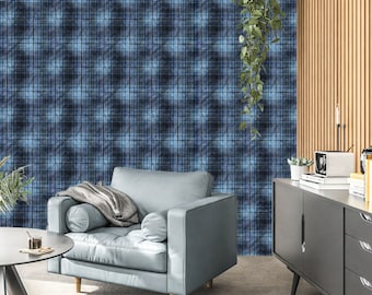 Plaid Wallpaper for Men, Royal Stewart Family Textured Tartan, Scotland Country and Hunting Clan - The Rex