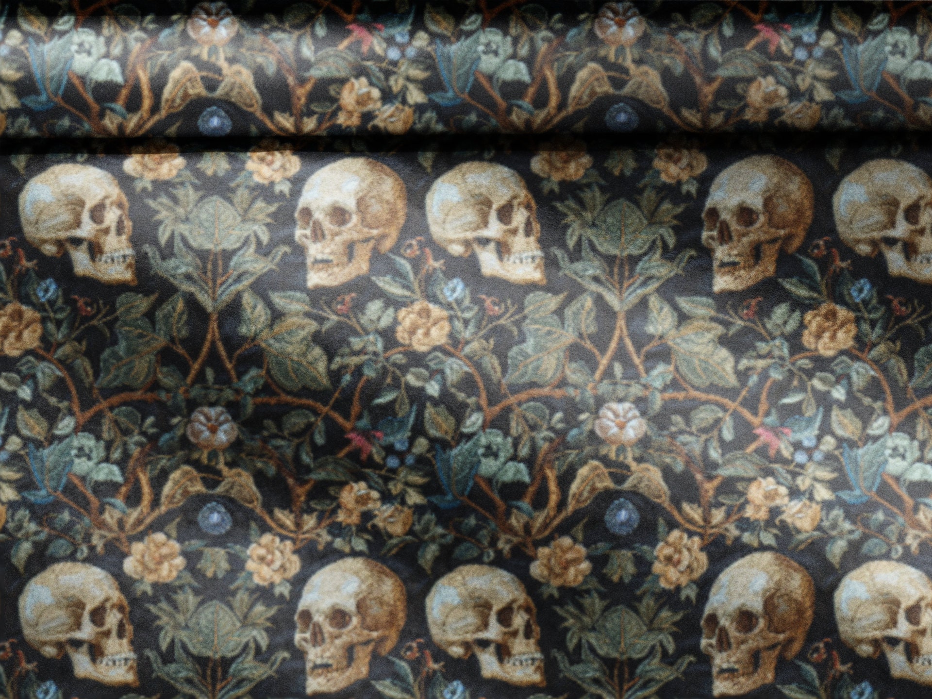 その他 Skulls &amp; Flowers Castle Wall In The Sky Takashi Murakami Jigsaw Puzzle / SKULLS & FLOWERS CASTLE