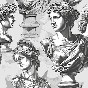 Greek Wallpaper - Ancient Greece Mythology Sculptures, Greek Gods and Goddesses - Diana, Artemis: The Elysium - Quick Ship!