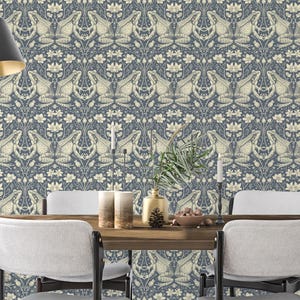 Transform your space with our Frog Wallpaper, seamlessly blending vintage Victorian charm with captivating frog patterns. Immerse yourself in Victorian garden ambiance that our dark frog wallpaper effortlessly creates.