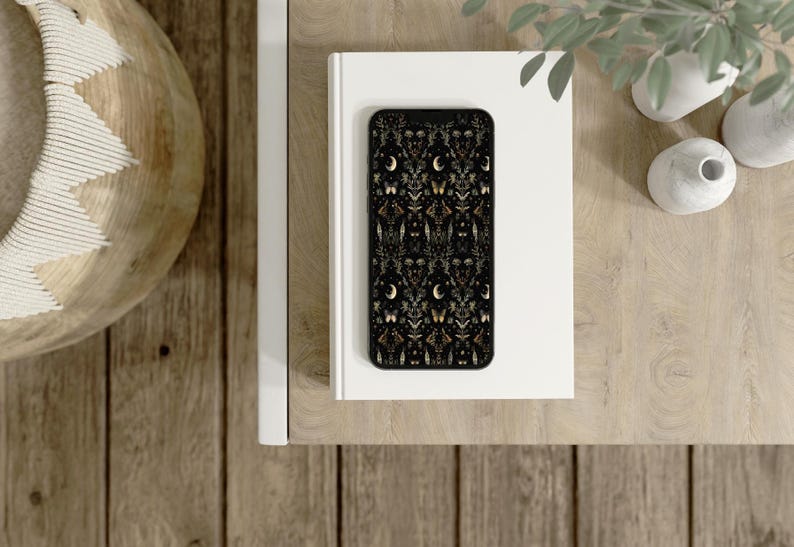 Witchy iPhone Wallpaper Background Witch Phone Lock Screen Dark