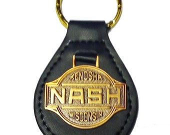 Nash Keychain - Leather Fob